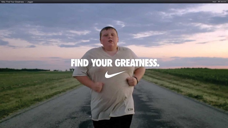 brand nike ad