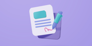 Pen and paper graphic