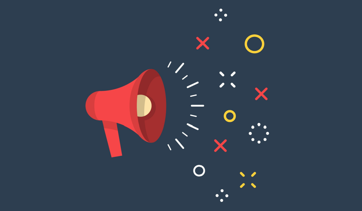 Megaphone illustration